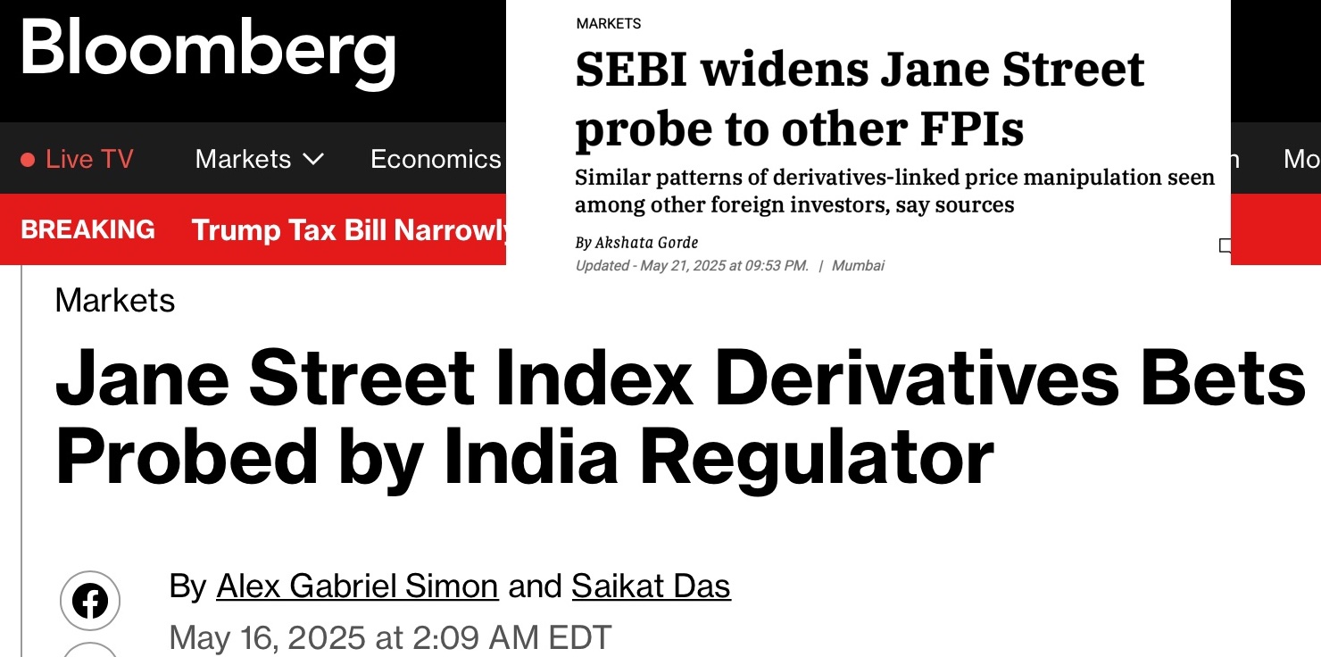 Did Jane Street Commit Fraud on Dalal Street? Leveraging Market Muscle Isn’t a Crime