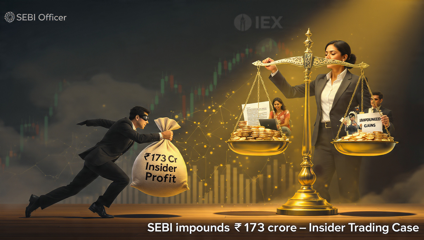 When SEBI Catches the Thief: Why ₹173 Crore from Insider Trading Should Return to Investors