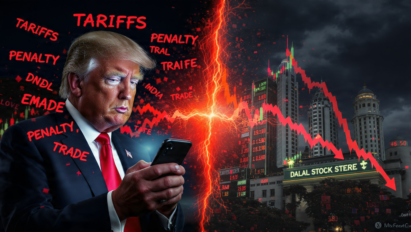 Tariffs, Tweets, and Turbulence: Mapping Trump’s Words to Dalal Street Moves