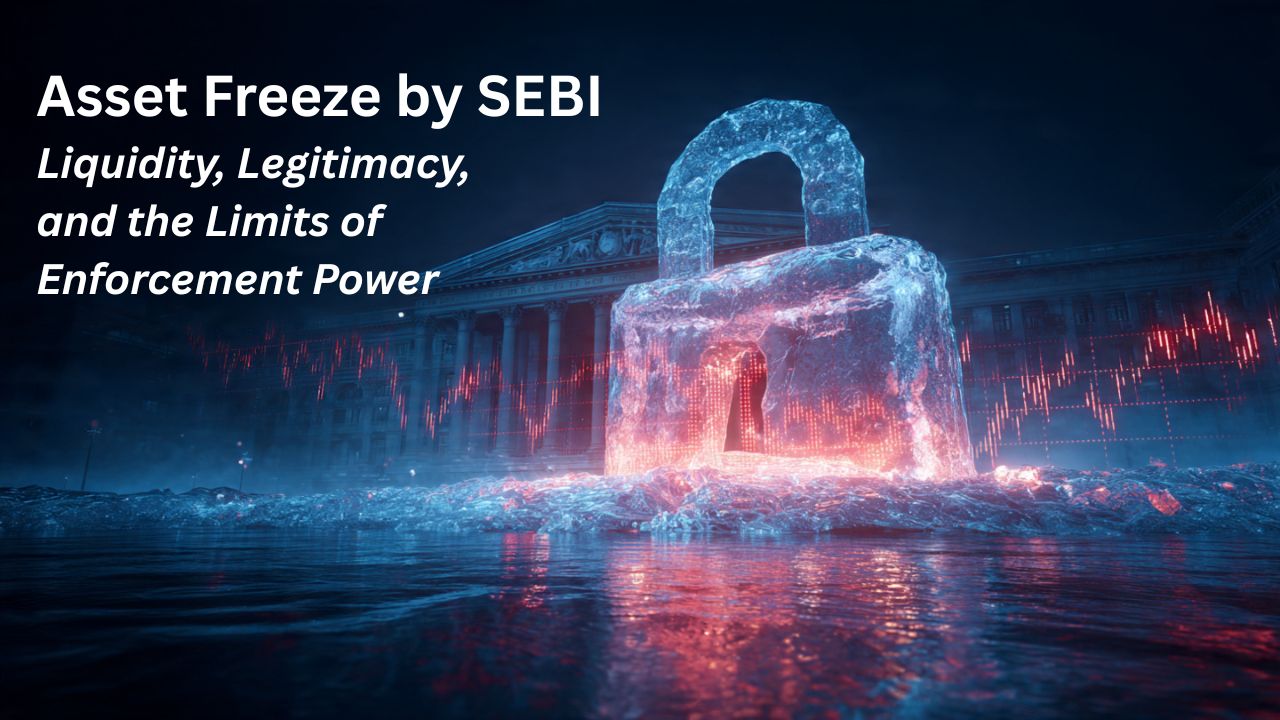 Freezing Before Judging: Asset Preservation, Due Process, and Market Trust