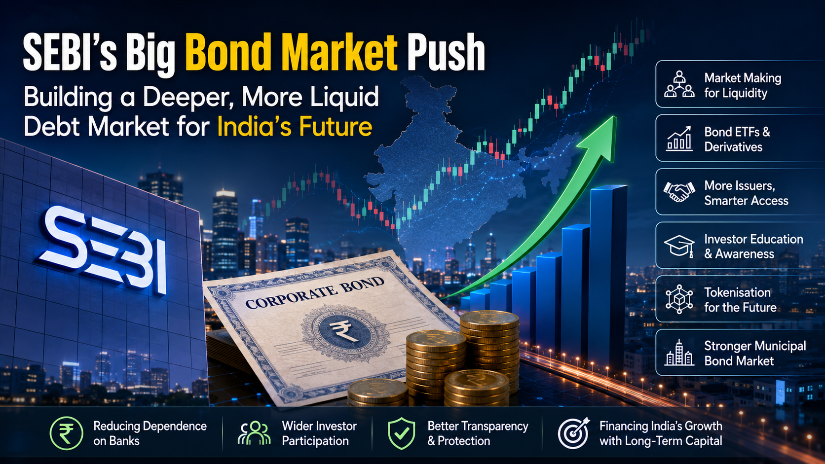 SEBI’s Big Bond Market Push: Can Debt Markets Revive India’s Capital Story?